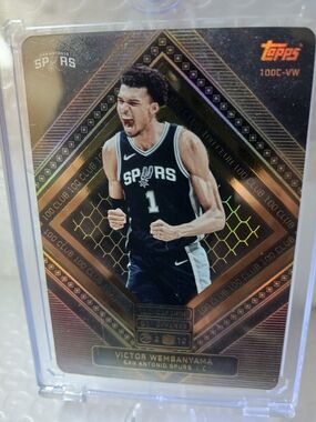 2025-26 Topps Match Attax - 100 Club Victor Wembanyama #100C-VW MINTMINT
